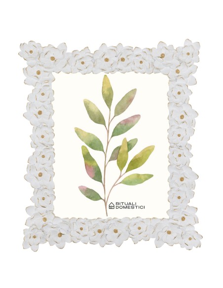 Rituali Domestici - Guardandoti Portafoto 20x25 Magnolia Resina 20x25 Cm