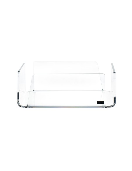 Vesta Home - Portatovaglioli Grande Like Water·trasparente·21,5 X 21,5 X 7,5 H Th. 5 Mm