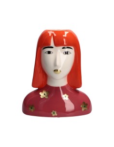 Rituali Domestici - Lecosmopolite Cachepot Victoria in Ceramica 26x13xh22 Cm