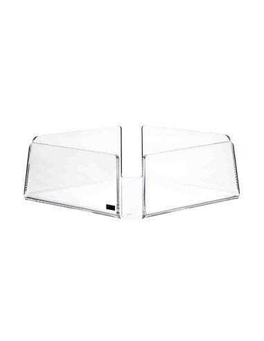 Vesta Home - Portatovaglioli Grande Like Water·trasparente·21,5 X 21,5 X 7,5 H Th. 5 Mm
