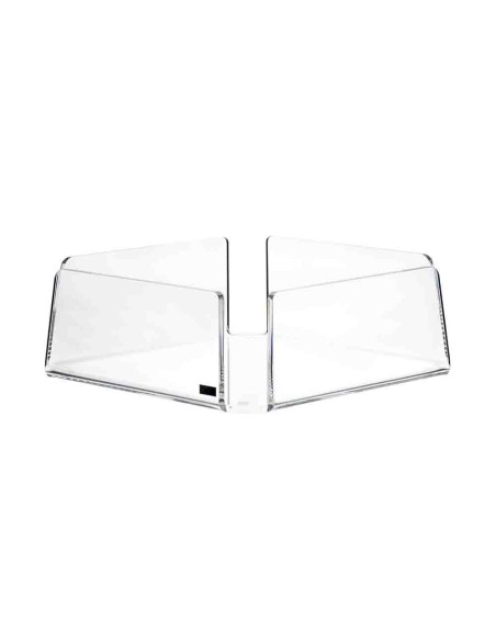 Vesta Home - Portatovaglioli Grande Like Water·trasparente·21,5 X 21,5 X 7,5 H Th. 5 Mm