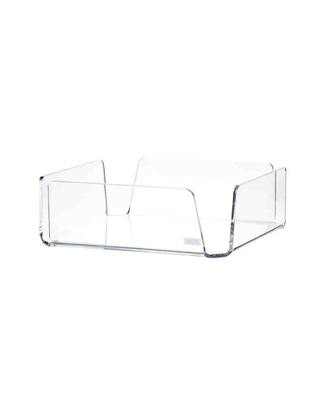 Vesta Home - Portatovaglioli Medio Like Water·trasparente·18,5 X 18,5 X 6 H Th. 5 Mm