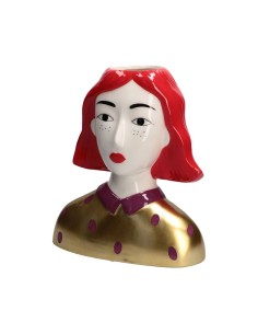 Rituali Domestici - Lecosmopolite - Geri Cachepot Ceramica 25.5x17x21.5h Cm 2