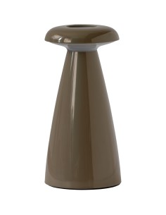 Rituali Domestici - Lucilla Lampada F47 Tortora Melamina Ø10x21 Cm Gift Box