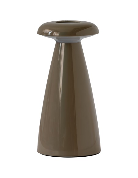 Rituali Domestici - Lucilla Lampada F47 Tortora Melamina Ø10x21 Cm Gift Box