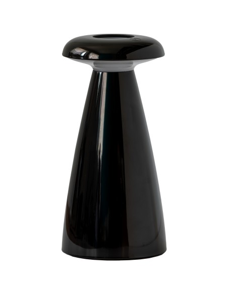 Rituali Domestici - Lucilla Lampada F47 Nero Melamina Ø10x21 Cm Gift Box