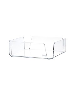 Vesta Home - Portatovaglioli Medio Like Water·trasparente·18,5 X 18,5 X 6 H Th. 5 Mm