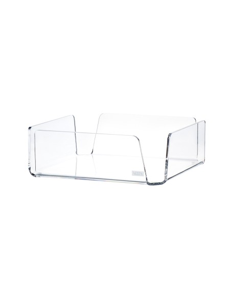 Vesta Home - Portatovaglioli Medio Like Water·trasparente·18,5 X 18,5 X 6 H Th. 5 Mm