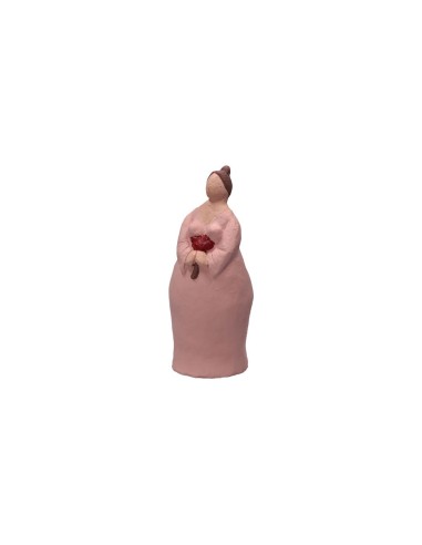 Rituali Domestici - Maiamanivuote - Fiore Oggetto Decorativo Terracotta 10x10x26.5h Cm