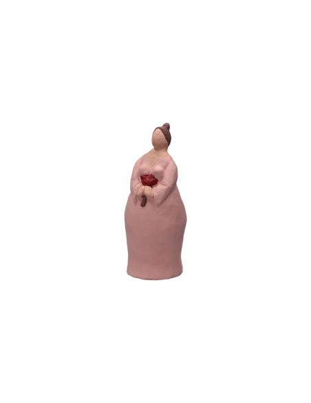 Rituali Domestici - Maiamanivuote - Fiore Oggetto Decorativo Terracotta 10x10x26.5h Cm