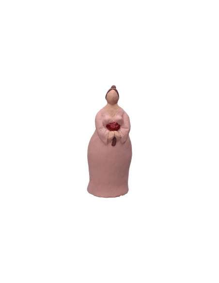 Rituali Domestici - Maiamanivuote - Fiore Oggetto Decorativo Terracotta 10x10x26.5h Cm