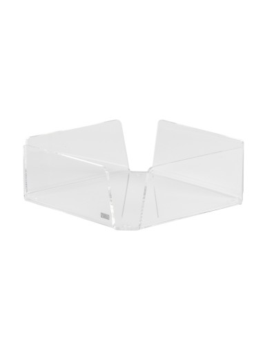 Vesta Home - Portatovaglioli Medio Like Water·trasparente·18,5 X 18,5 X 6 H Th. 5 Mm