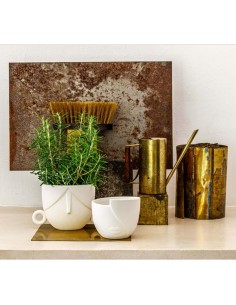 Rituali Domestici - Quelledue Cachepot Set 2 Pezzi Ceramica 19x15.5x12h Cm 2