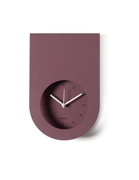 Arti & Mestieri - Orologio di design minimal Lembo-21x32h cm-ametista