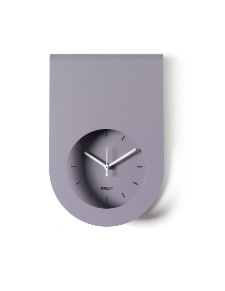 Arti & Mestieri - Orologio di design minimal Lembo-21x32h cm-glicine