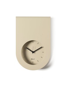 Arti & Mestieri - Orologio di design minimal Lembo-21x32h cm-crema