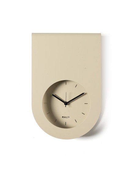 Arti & Mestieri - Orologio di design minimal Lembo-21x32h cm-crema