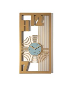 Arti & Mestieri - Orologio classico Gropius-40x75h cm-oro laccato/verde marino 2
