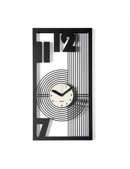 Arti & Mestieri - Orologio classico Gropius-40x75h cm-nero/avorio