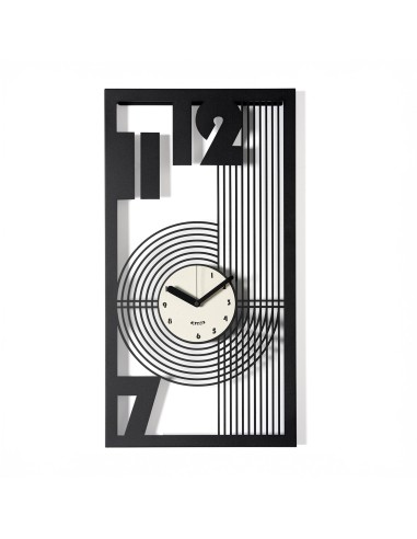Arti & Mestieri - Orologio classico Gropius-40x75h cm-nero/avorio