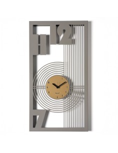 Arti & Mestieri - Orologio classico Gropius-40x75h cm-oro laccato/fango 2