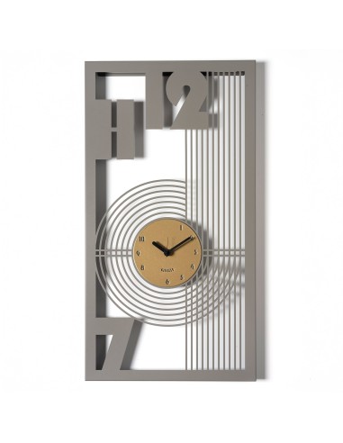 Arti & Mestieri - Orologio classico Gropius-40x75h cm-oro laccato/fango