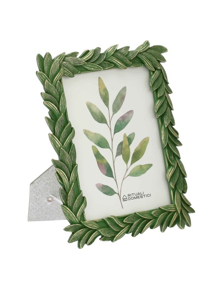 Rituali Domestici - Tiguardo Portafoto 15x20 Alloro V Resina 15 X 20 CM