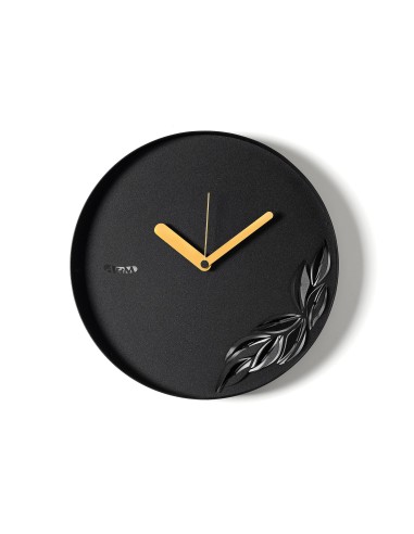 Arti & Mestieri - Orologio minimal Alba-⌀-nero 30cm, 4cm di spessore