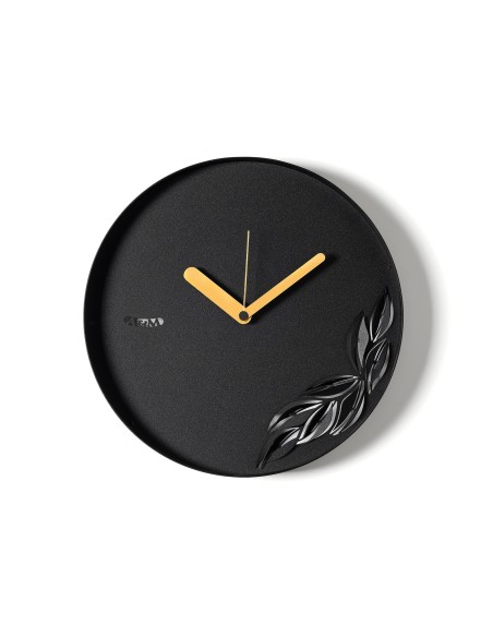 Arti & Mestieri - Orologio minimal Alba-⌀-nero 30cm, 4cm di spessore