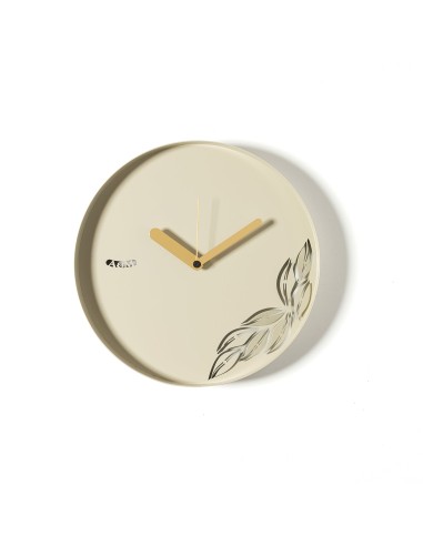 Arti & Mestieri - Orologio minimal Alba-⌀-crema 30cm, 4cm di spessore