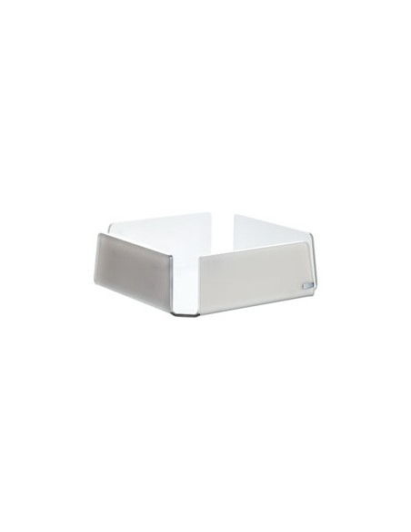 Vesta Home - Portatovaglioli Medio Like Water·tortora Monosatinato·18,5 X 18,5 X 6 H Th. 5 Mm
