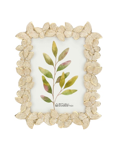 Rituali Domestici - Tiguardo Farfalle Portafoto 15x20 Cm Resina