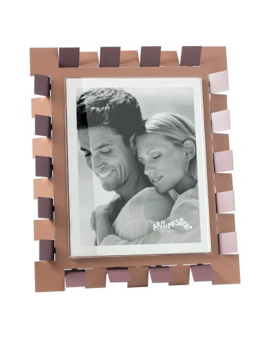 Arti & Mestieri - Portafoto Vertigo maxi-mocha/ametista 29,4x34,5h cm (20x25 formato foto)
