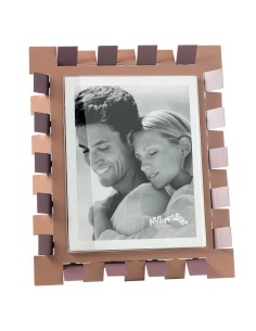 Arti & Mestieri - Portafoto Vertigo maxi-mocha/ametista 29,4x34,5h cm (20x25 formato foto)