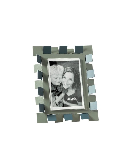 Arti & Mestieri - Portafoto Vertigo piccolo-18x23h cm (10x15 formato foto)-giada/ petrolio