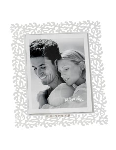 Arti & Mestieri - Portafoto Corallo maxi-bianco marmo 29,3x34h cm (20x25 formato foto)