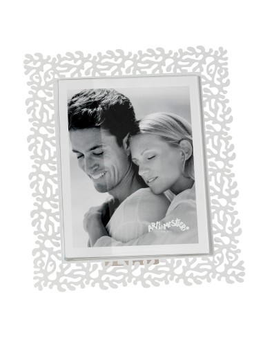 Arti & Mestieri - Portafoto Corallo maxi-bianco marmo 29,3x34h cm (20x25 formato foto)