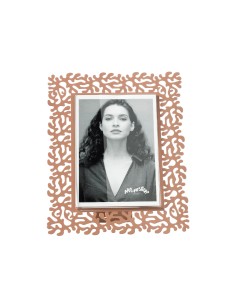 Arti & Mestieri - Portafoto Corallo piccolo-17x22h cm (10x15 formato foto)-mocha