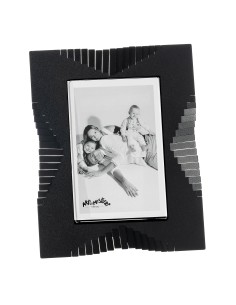 Arti & Mestieri - Portafoto di design Riviera grande-22x27,3h cm (13x18 formato foto)-nero