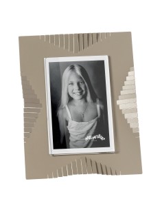 Arti & Mestieri - Portafoto di design Riviera grande-22x27,3h cm (13x18 formato foto)-sabbia 2
