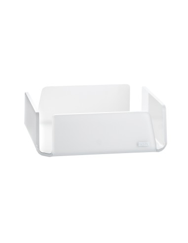 Vesta Home - Portatovaglioli Medio Like Water·bianco Monosatinato·18,5 X 18,5 X 6 H Th. 5 Mm