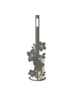 Arti & Mestieri - Porta carta igienica da terra Fior di Loto-⌀-fango 15x50h cm