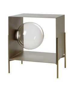 Arti & Mestieri - Mobile da soggiorno di design Globe piccolo-53,2 x-oro laccato 40P x 60H cm (30 cm di diametro per la sfera)