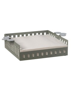 Arti & Mestieri - Portatovaglioli Old grande-29 x-giada 21 x 6H cm 2
