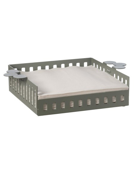 Arti & Mestieri - Portatovaglioli Old grande-29 x-giada 21 x 6H cm