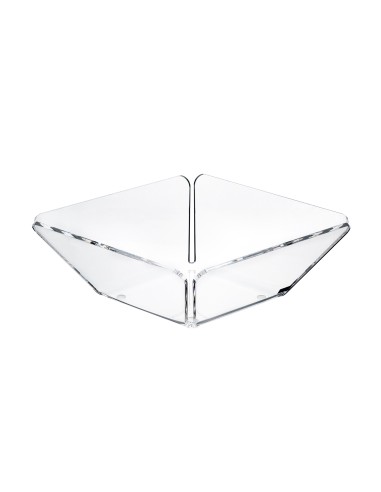 Vesta Home - Cestino Pane Like Water·trasparente·21 X 21 X 7,5 H Th. 5 Mm