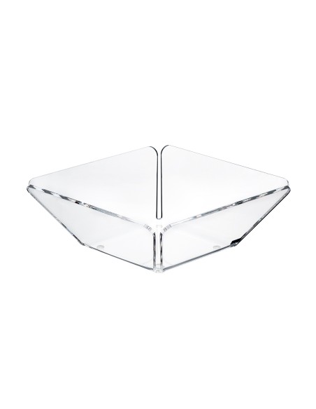 Vesta Home - Cestino Pane Like Water·trasparente·21 X 21 X 7,5 H Th. 5 Mm