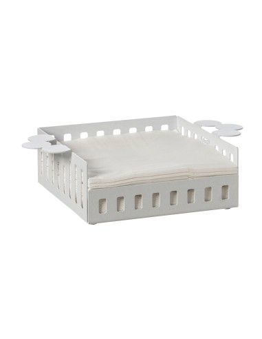 Arti & Mestieri-Portatovaglioli Old piccolo Bianco marmo cm 25x17x6H