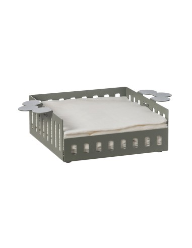 Arti & Mestieri - Portatovaglioli Old piccolo-giada 25 x 17 x 6H cm