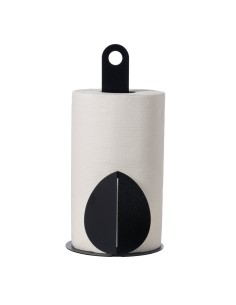 Arti & Mestieri - Porta rotoli Ficus-16,3 x-nero 30H cm 2